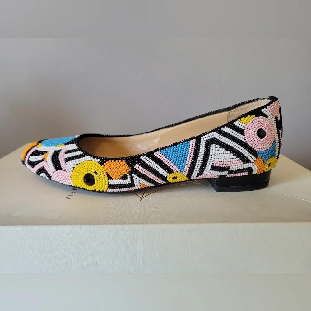 Charlotte Olympia Pick N Mix Jackie Loafers, VGUC, Size 5
